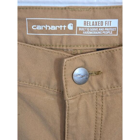 Carhartt Men's Rugged Flex Canvas Utility Work Shorts Gorpcore 44 x 11- NEW - Picture 9 of 9